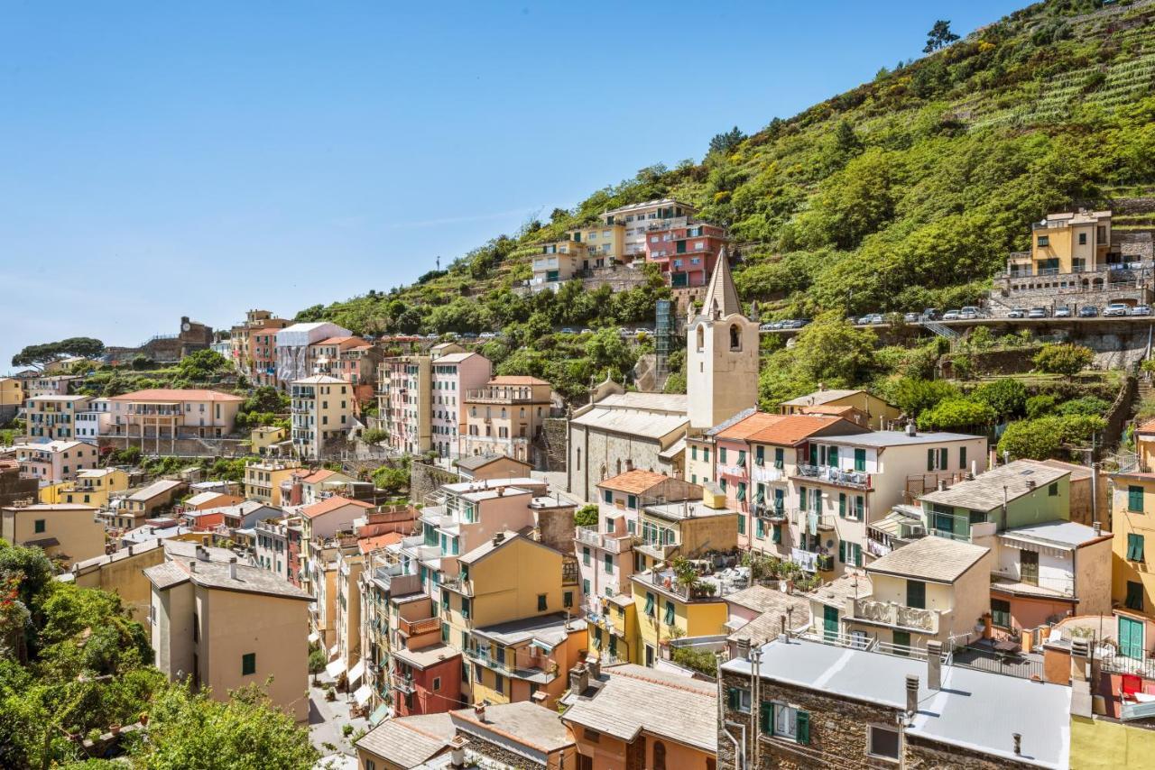 Riomaggiore Panoramic Apartment With Terrace! X6 Kültér fotó